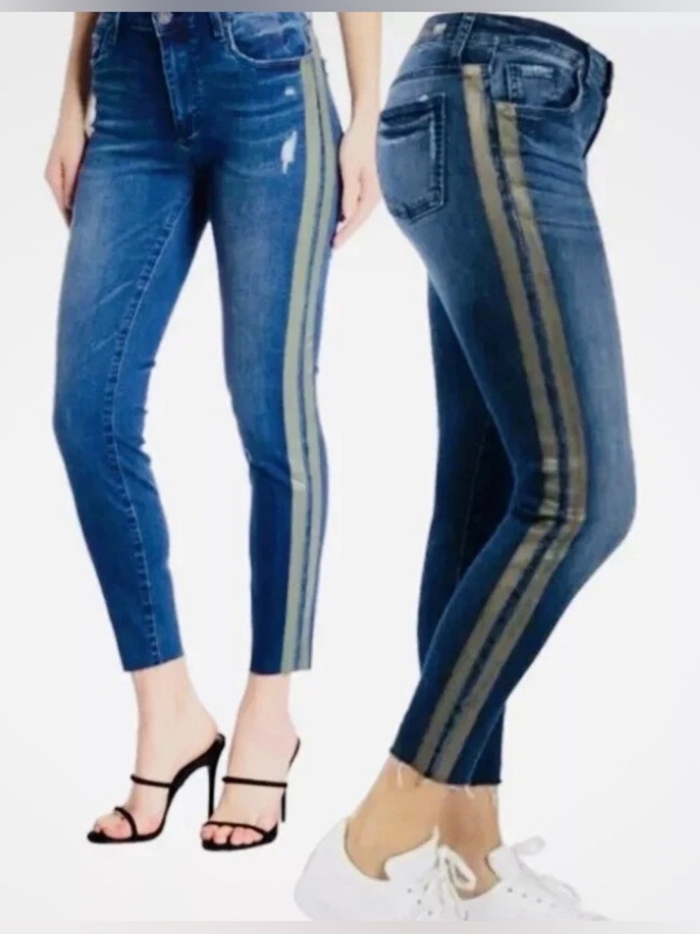 Kut From The Kloth Blue Women’s Connie High Rise Ankle Skinny Jeans Size 8